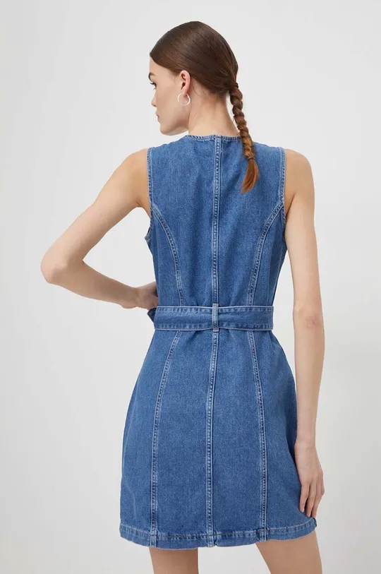 Rifľové šaty Tommy Jeans 100 % Recyklovaná bavlna
