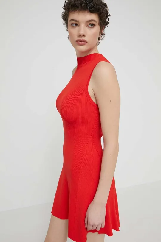 czerwony Desigual sukienka TURNER Damski
