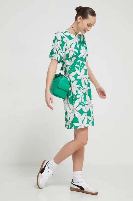 Φόρεμα Desigual πράσινο
