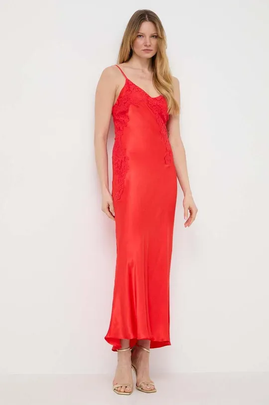 Φόρεμα Bardot AVOCO κόκκινο