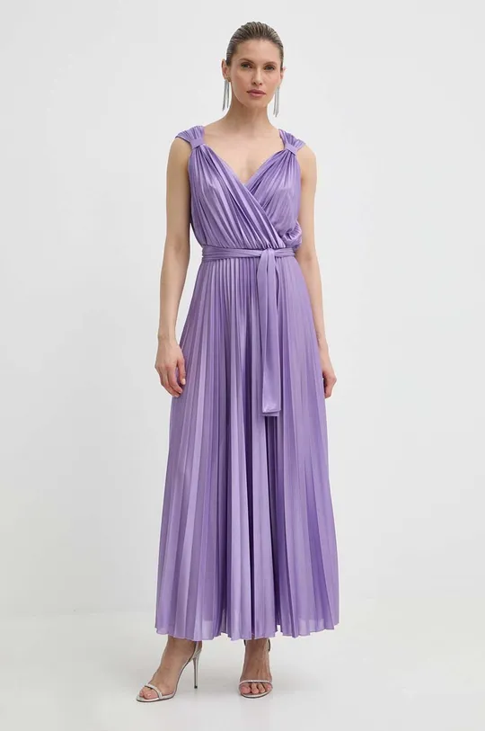 vijolična Obleka MAX&Co. Ženski