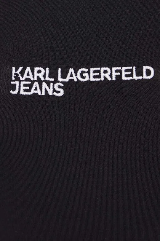 čierna Šaty Karl Lagerfeld Jeans