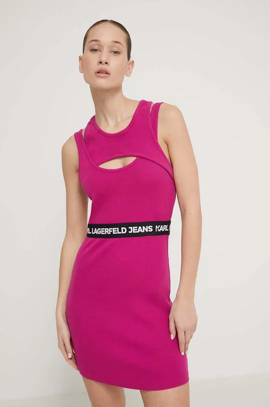 рожевий Сукня Karl Lagerfeld Jeans
