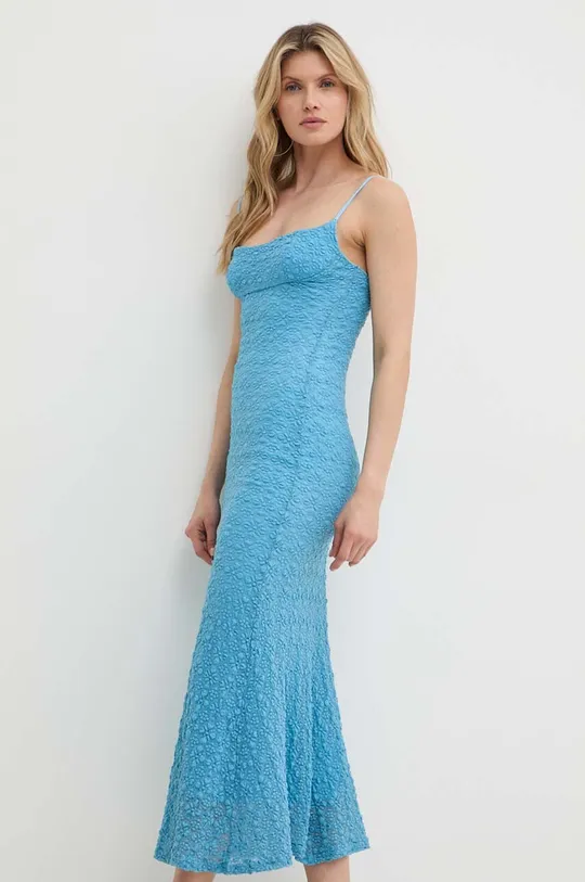Φόρεμα Bardot ADONI μπλε