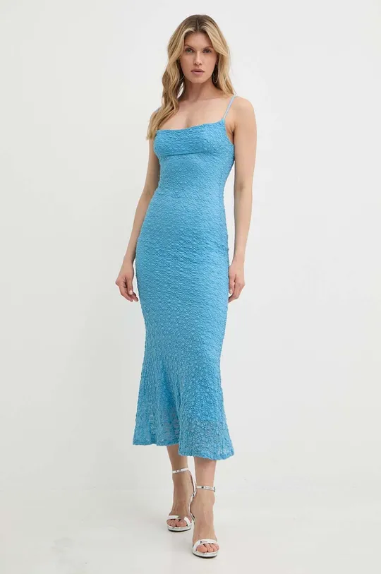 niebieski Bardot sukienka ADONI