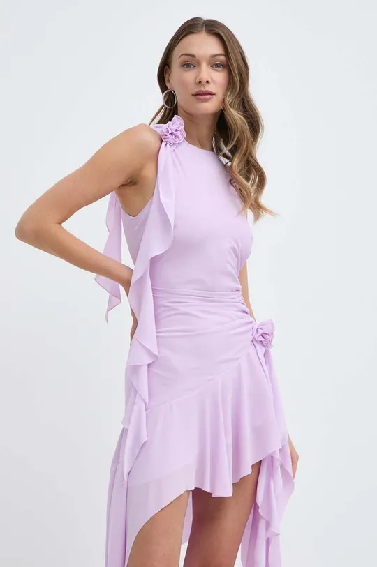 фіолетовий Сукня Bardot IVANA