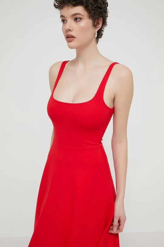 czerwony Desigual sukienka HARIA