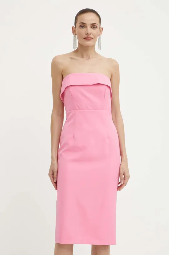 Φόρεμα Bardot GEORGIA ροζ