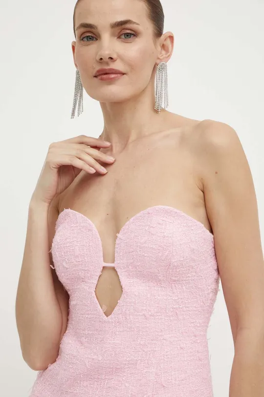 rózsaszín Bardot ruha ELENI