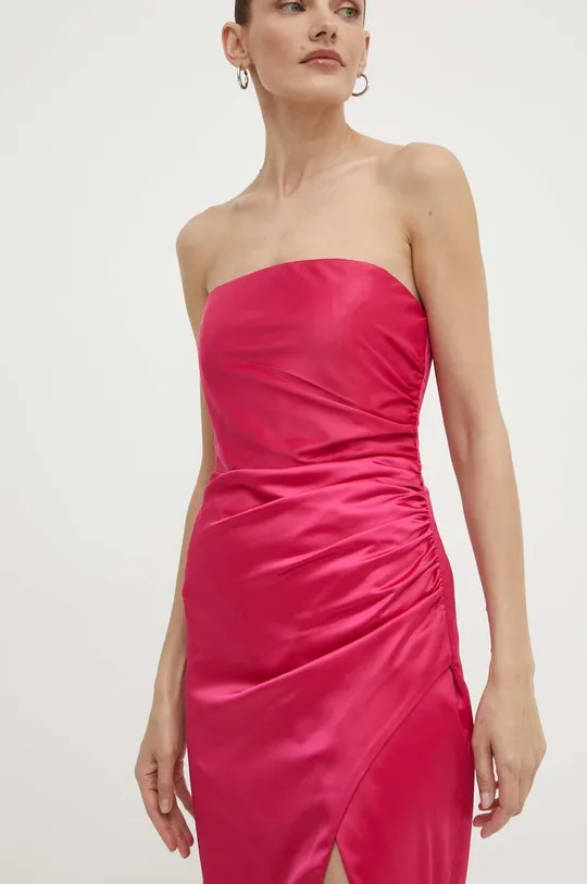 różowy Bardot sukienka YANA