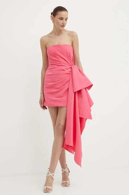 Bardot sukienka ALANIS różowy