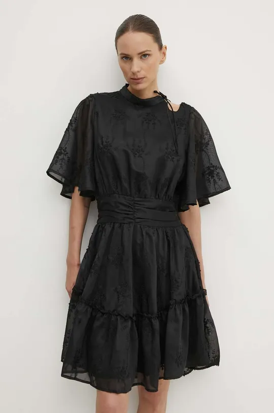 črna Obleka Bruuns Bazaar GillywineBBMejra dress Ženski