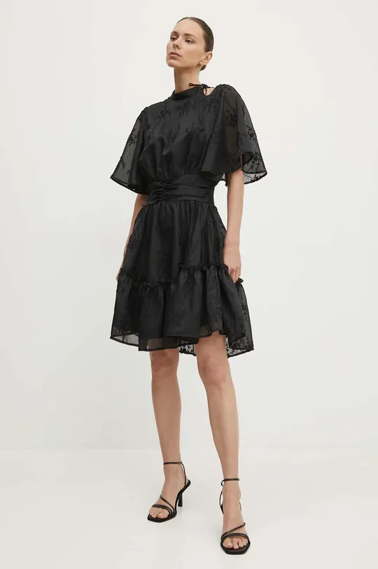 Bruuns Bazaar sukienka GillywineBBMejra dress czarny