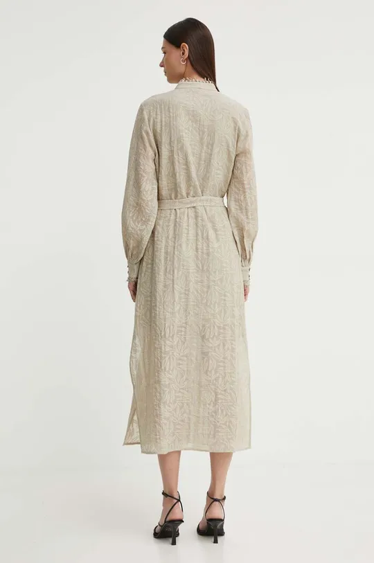 Šaty Bruuns Bazaar MacluraBBCarlia dress Základná látka: 80 % Viskóza EcoVero, 20 % Nylón Podšívka: 100 % Viskóza