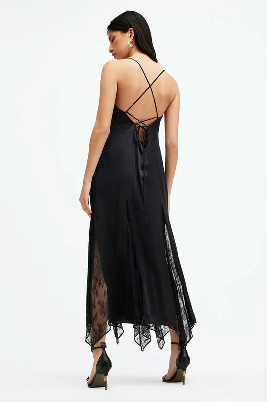 Φόρεμα με μετάξι AllSaints JASMINE DRESS Γυναικεία