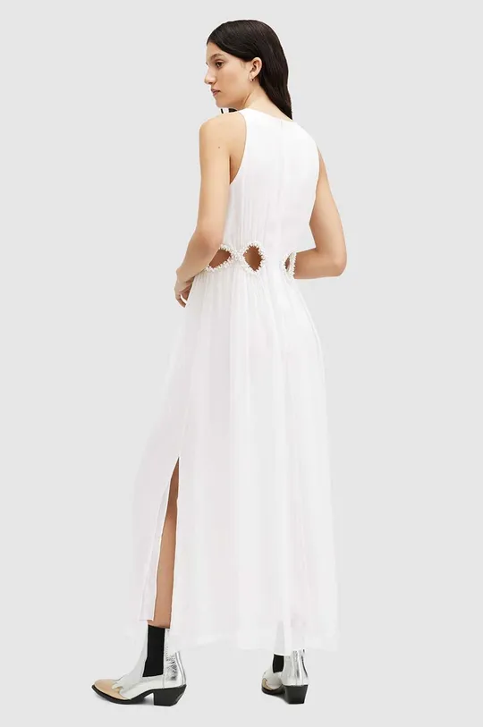 biały AllSaints sukienka MABEL DRESS
