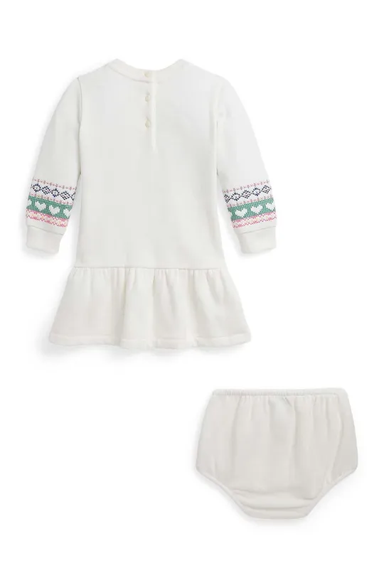 Сукня для немовлят Polo Ralph Lauren бежевий