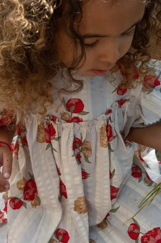 Дитяча бавовняна сукня Konges Sløjd