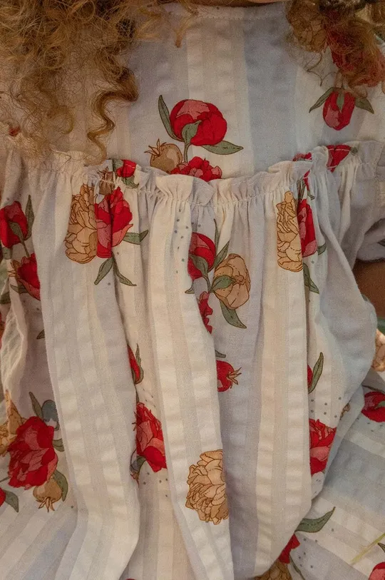 Dječja pamučna haljina Konges Sløjd
