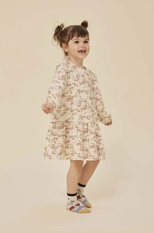 Παιδικό βαμβακερό φόρεμα Konges Sløjd