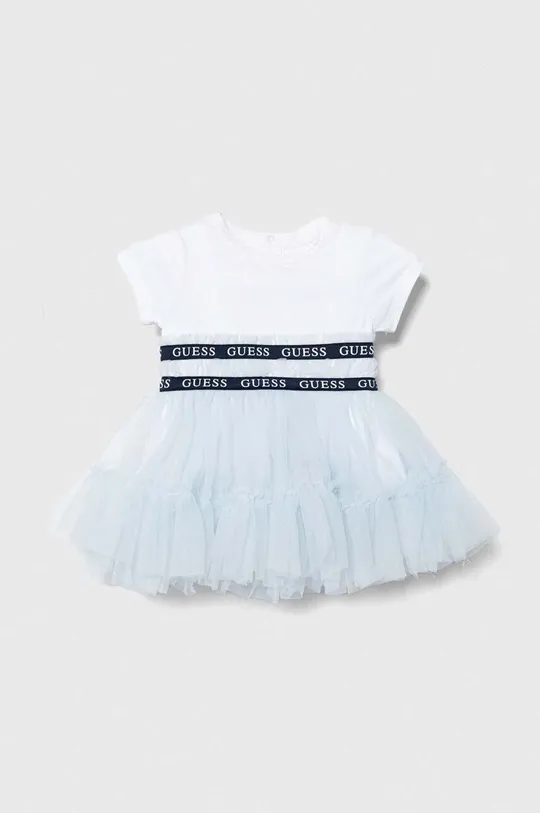 Guess sukienka niemowlęca niebieski