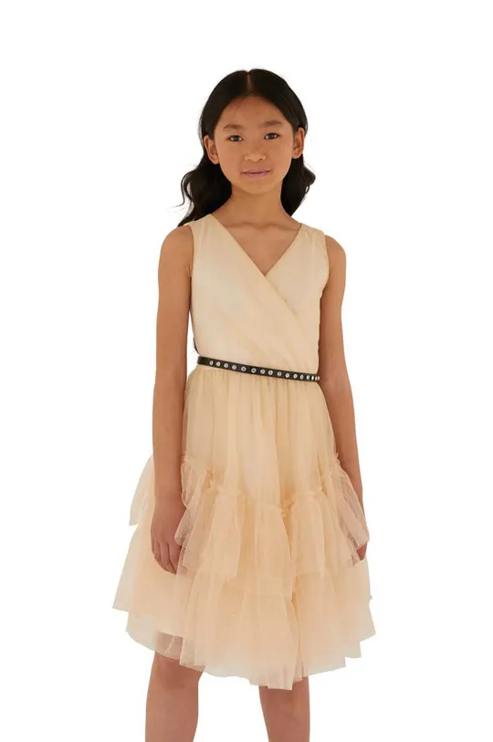 бежевый Детское платье Guess Для девочек