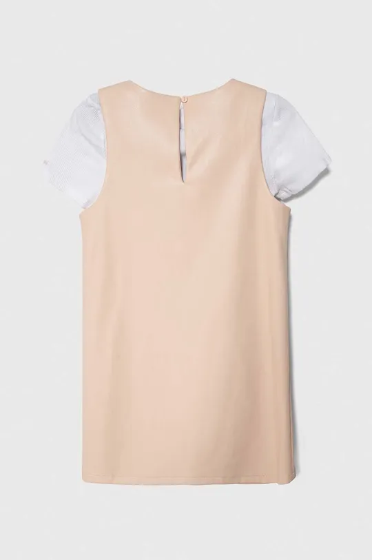 Dječja majica i haljina Guess Temeljni materijal: 100% Poliester Materijal 2: 100% Pamuk Pokrivanje: 100% Poliuretan