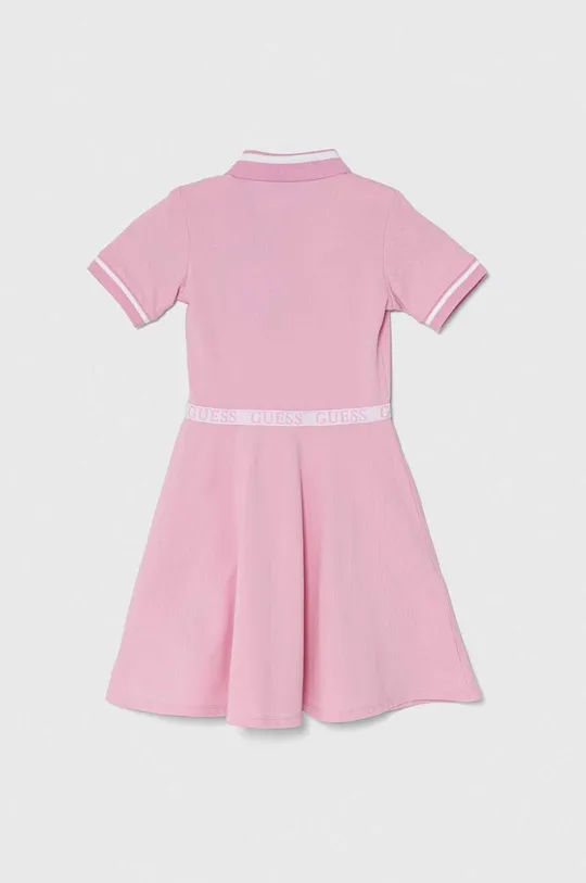 Otroška obleka Guess roza