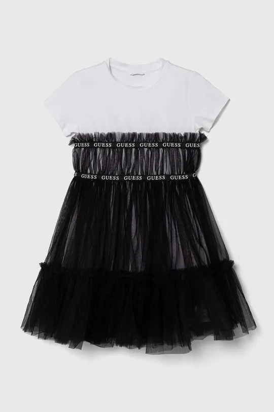 Παιδικό φόρεμα Guess μαύρο