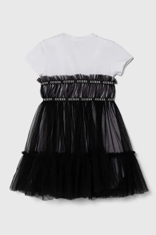 Παιδικό φόρεμα Guess Υλικό 1: 95% Βαμβάκι, 5% Σπαντέξ Υλικό 2: 100% Πολυαμίδη