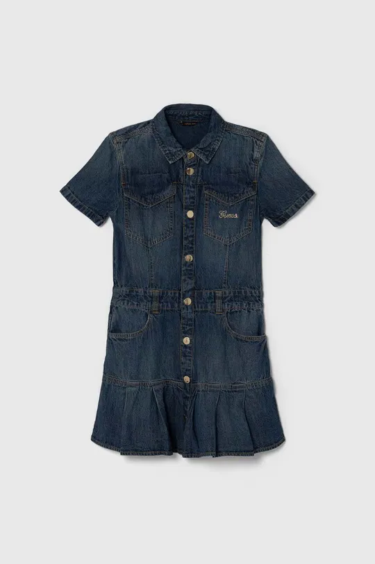 голубой Детское джинсовое платье Guess Для девочек