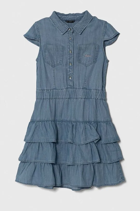 голубой Детское платье Guess Для девочек