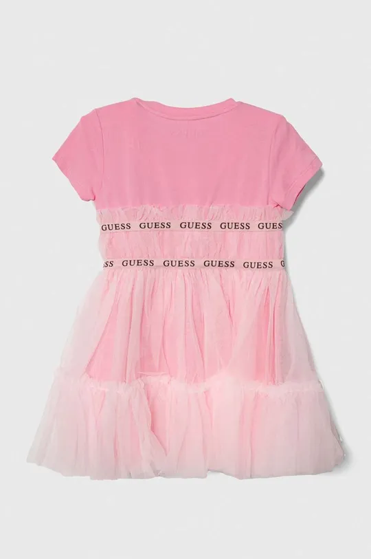 Dievčenské šaty Guess ružová