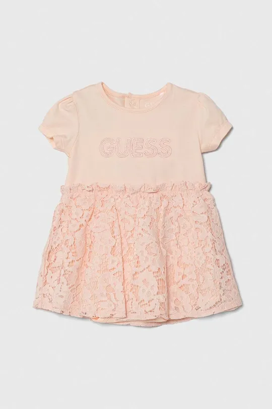 narančasta Dječja haljina Guess Za djevojčice