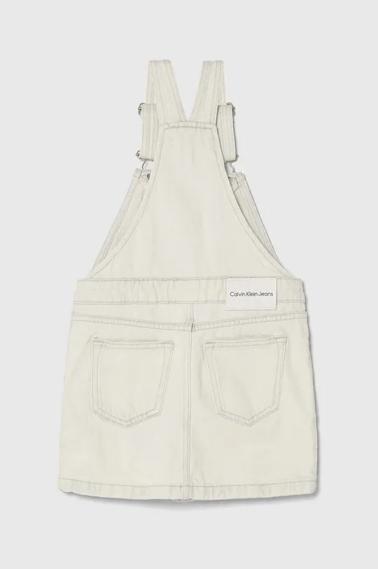 Dječja traper haljina Calvin Klein Jeans 100% Pamuk