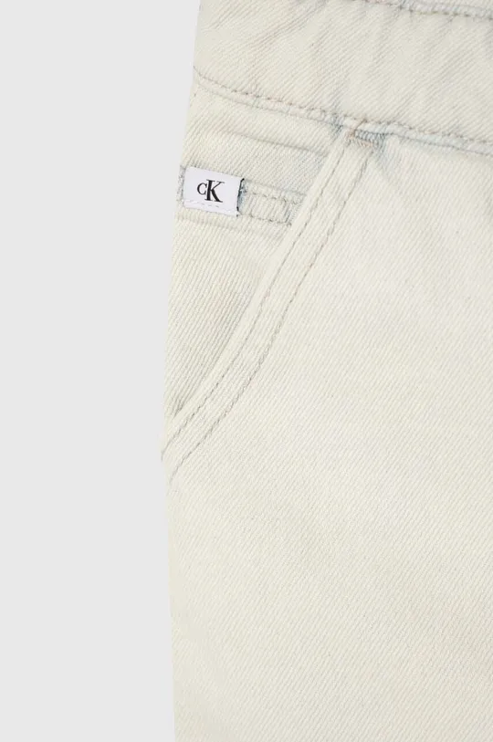 білий Дитяча джинсова сукня Calvin Klein Jeans