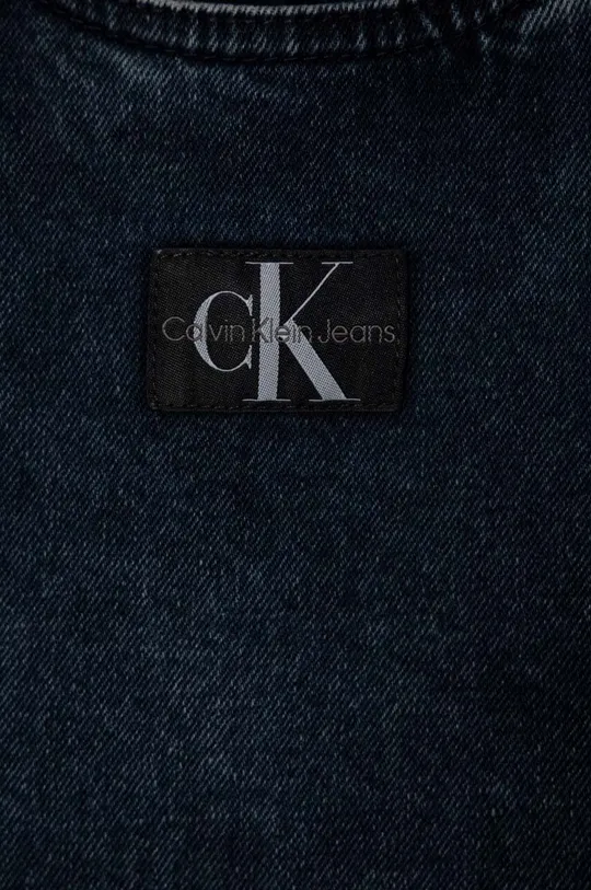 Jeans obleka Calvin Klein Jeans 100 % Bombaž