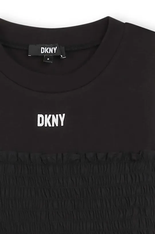 Dievčenské šaty Dkny 95 % Bavlna, 5 % Elastan