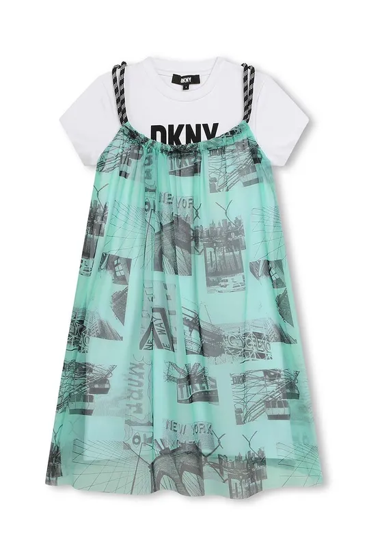 зелёный Детское платье Dkny Для девочек