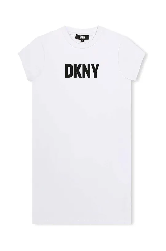Παιδικό φόρεμα DKNY 62% Βισκόζη, 33% Πολυαμίδη, 5% Σπαντέξ