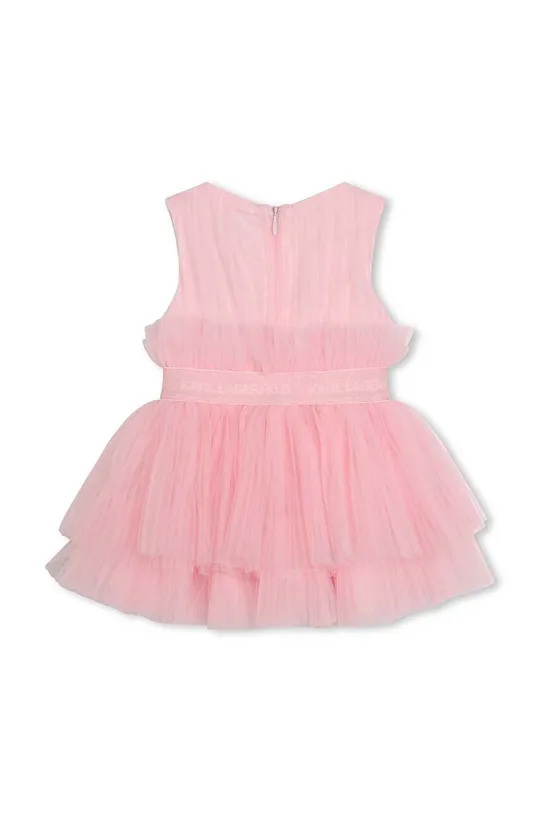 Φόρεμα μωρού Karl Lagerfeld ροζ