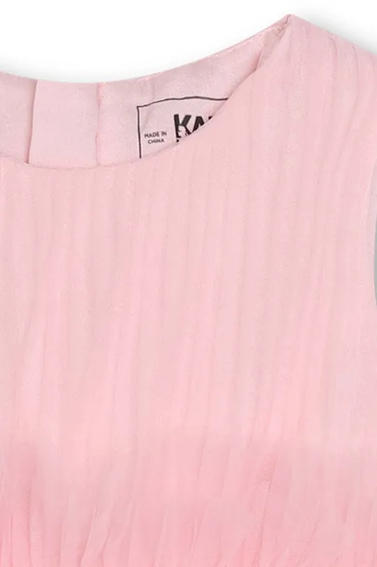 Karl Lagerfeld sukienka niemowlęca Materiał zasadniczy: 100 % Poliester, Podszewka: 100 % Wiskoza