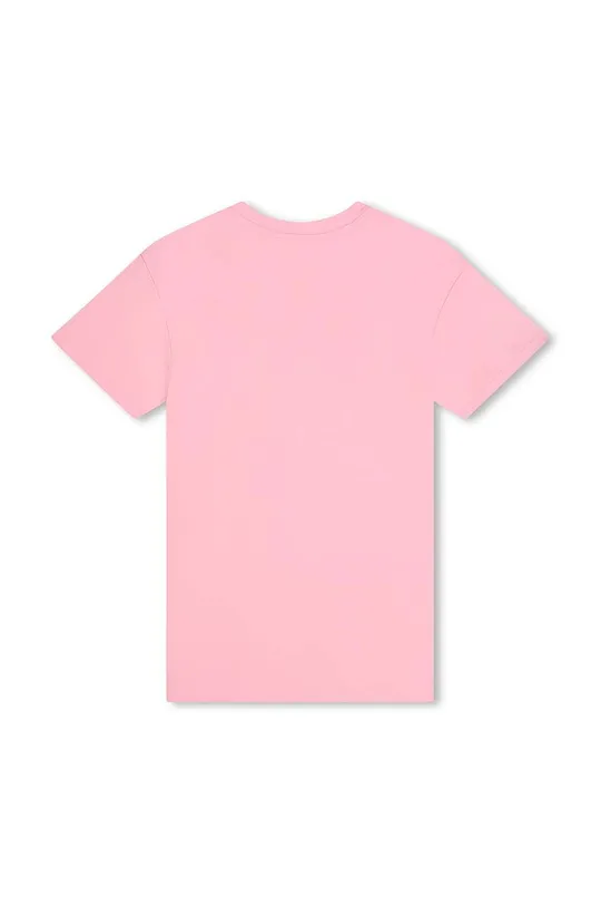 Хлопковое детское платье Marc Jacobs розовый