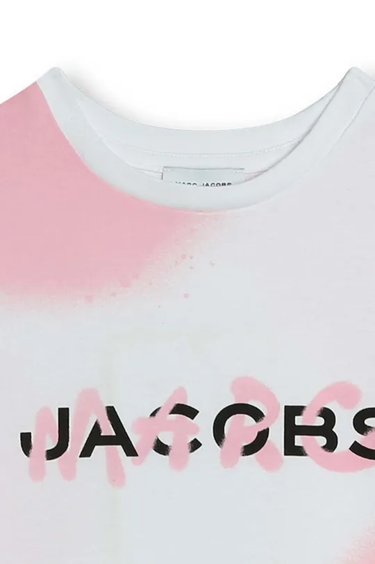 Dievčenské bavlnené šaty Marc Jacobs 100 % Bavlna