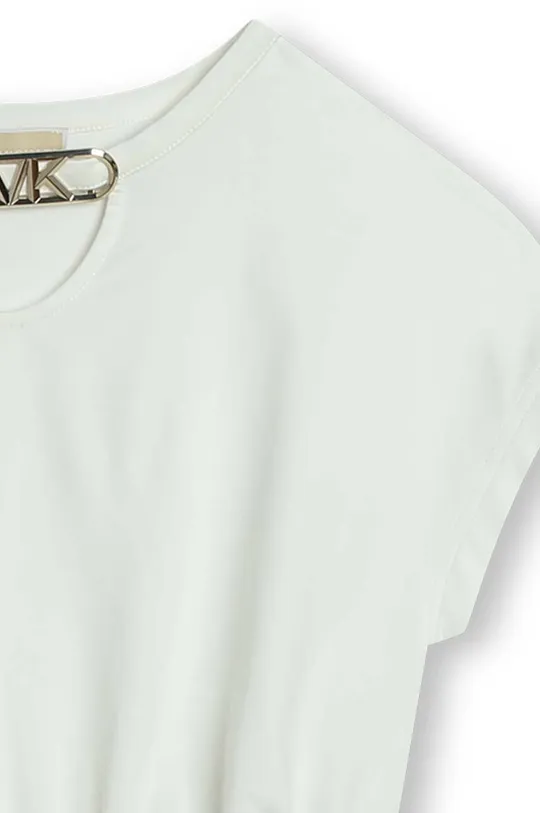 Dječja haljina Michael Kors Temeljni materijal: 100% Poliester Podstava: 100% Viskoza Drugi materijali: 100% Pamuk