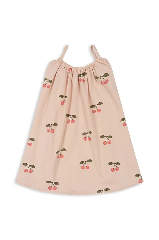 Dječja pamučna haljina Konges Sløjd roza