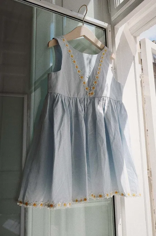 Дитяча бавовняна сукня Konges Sløjd