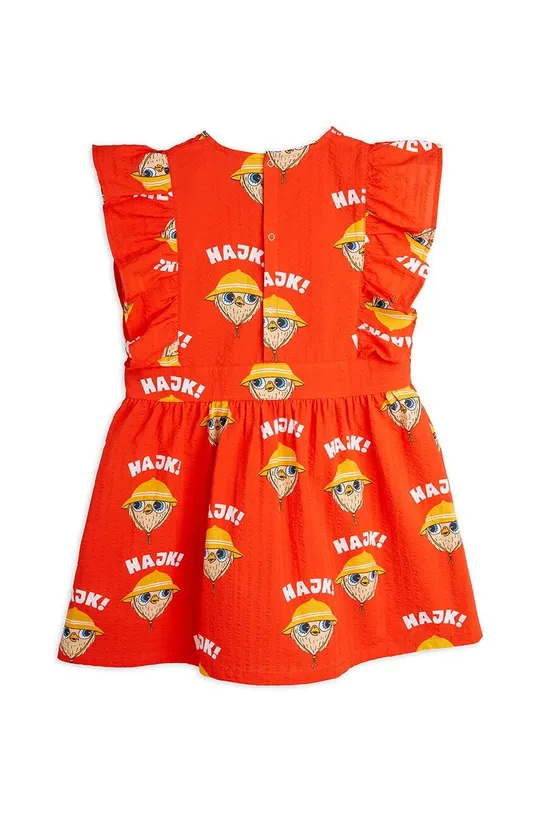 Παιδικό βαμβακερό φόρεμα Mini Rodini  Hike 100% Οργανικό βαμβάκι