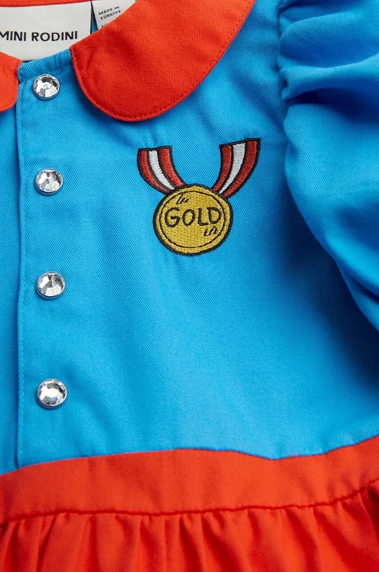 multicolore Mini Rodini vestito di cotone bambina  Medal
