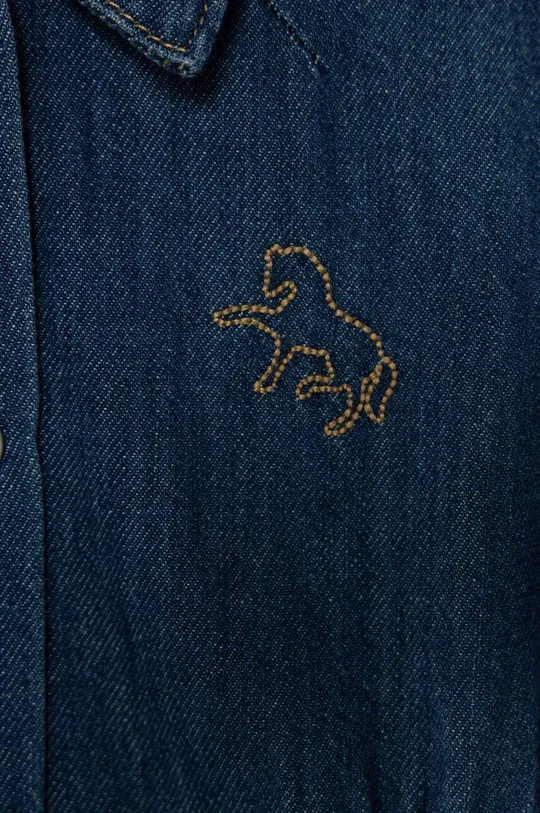United Colors of Benetton sukienka jeansowa dziecięca 100 % Bawełna